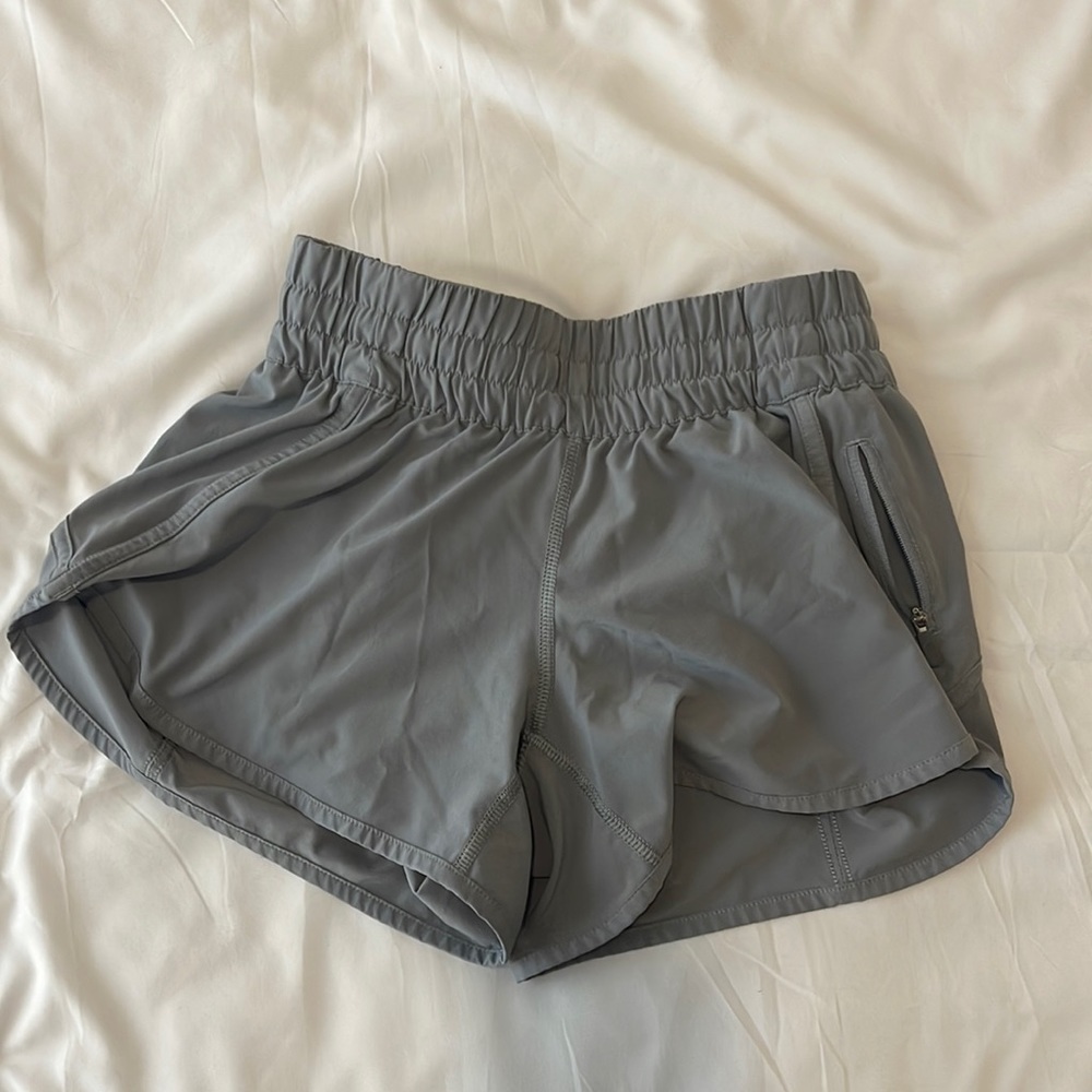 Lululemon shorts, gray size 4 (fit like a 2)